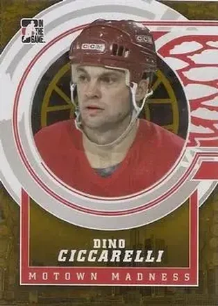 2012-13 In The Game Motown Madness - Gold #21 - Dino Ciccarelli - Detroit Red Wings