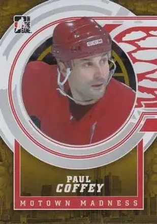 2012-13 In The Game Motown Madness - Gold #23 - Paul Coffey - Detroit Red Wings