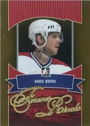 2012-13 In The Game Forever Rivals - Gold #45 - Saku Koivu - Montreal Canadiens