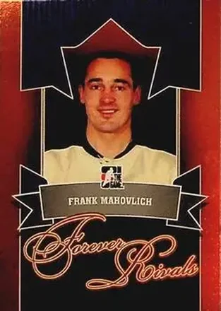 2012-13 In The Game Forever Rivals - Gold #73 - Frank Mahovlich - Toronto Maple Leafs