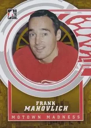 2012-13 In The Game Motown Madness - Gold #94 - Frank Mahovlich - Detroit Red Wings