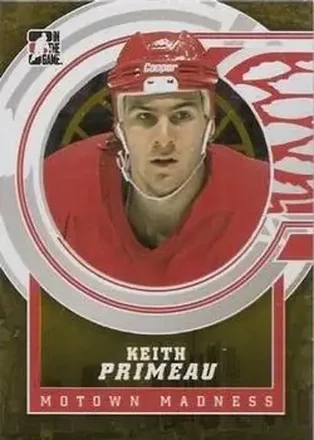 2012-13 In The Game Motown Madness - Gold #115 - Keith Primeau - Detroit Red Wings