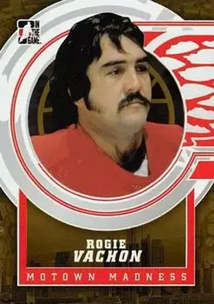 2012-13 In The Game Motown Madness - Gold #139 - Rogatien Vachon - Detroit Red Wings