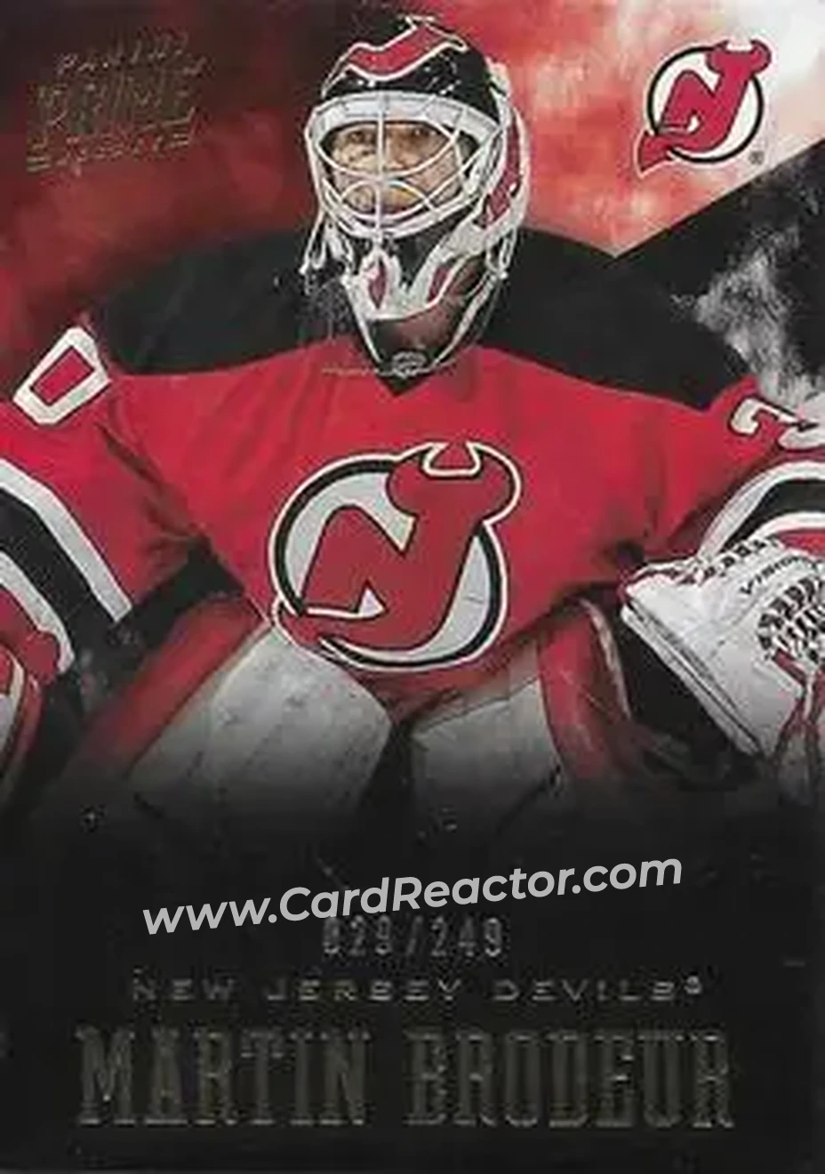 2012-13 Panini Prime #11 - Martin Brodeur - New Jersey Devils - Front