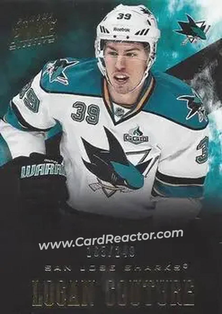 2012-13 Panini Prime #16 - Logan Couture - San Jose Sharks - Front