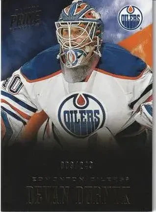 2012-13 Panini Prime #19 - Devan Dubnyk - Edmonton Oilers