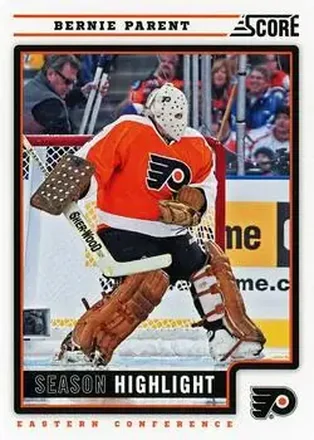 2012-13 Score #6 - Bernie Parent - Philadelphia Flyers