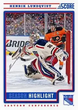 2012-13 Score #8 - Henrik Lundqvist - New York Rangers