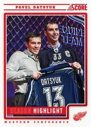 2012-13 Score #10 - Pavel Datsyuk - Detroit Red Wings