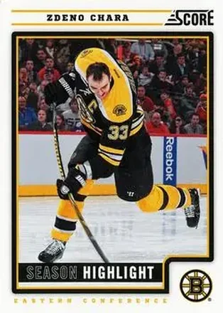 2012-13 Score #14 - Zdeno Chara - Boston Bruins