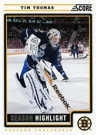 2012-13 Score #17 - Tim Thomas - Boston Bruins
