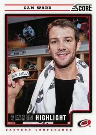 2012-13 Score #21 - Cam Ward - Carolina Hurricanes