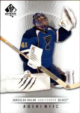 2012-13 SP Authentic #4 - Jaroslav Halak - St. Louis Blues