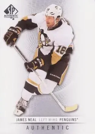 2012-13 SP Authentic #6 - James Neal - Pittsburgh Penguins