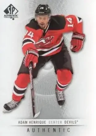 2012-13 SP Authentic #9 - Adam Henrique - New Jersey Devils