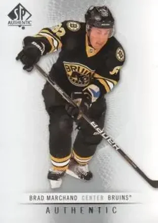 2012-13 SP Authentic #11 - Brad Marchand - Boston Bruins