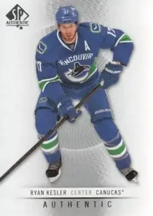 2012-13 SP Authentic #14 - Ryan Kesler - Vancouver Canucks