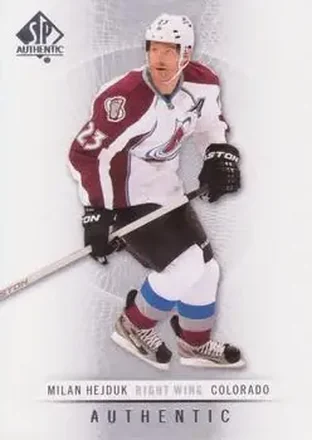 2012-13 SP Authentic #17 - Milan Hejduk - Colorado Avalanche