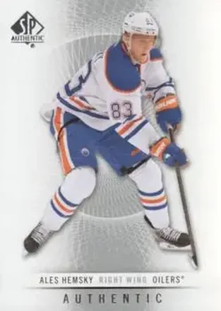 2012-13 SP Authentic #18 - Ales Hemsky - Edmonton Oilers