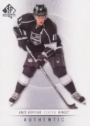 2012-13 SP Authentic #22 - Anze Kopitar - Los Angeles Kings