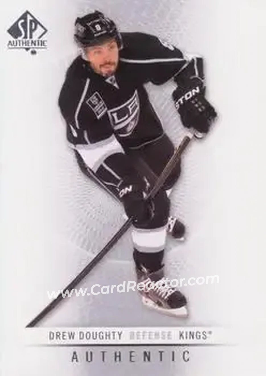 2012-13 SP Authentic #26 - Drew Doughty - Los Angeles Kings - Front