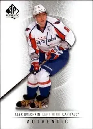 2012-13 SP Authentic #28 - Alex Ovechkin - Washington Capitals