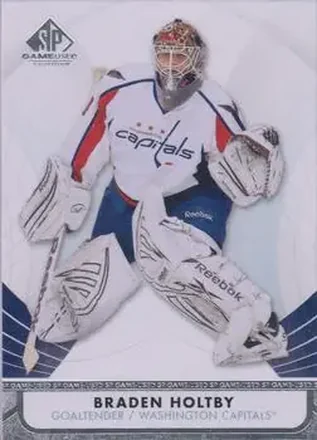 2012-13 SP Game Used #4 - Braden Holtby - Washington Capitals