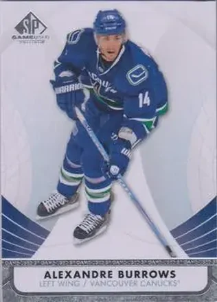 2012-13 SP Game Used #7 - Alexandre Burrows - Vancouver Canucks