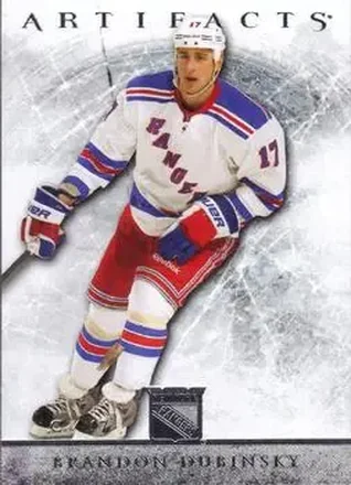 2012-13 Upper Deck Artifacts #6 - Brandon Dubinsky - New York Rangers