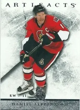 2012-13 Upper Deck Artifacts #15 - Daniel Alfredsson - Ottawa Senators