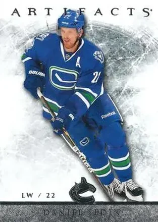 2012-13 Upper Deck Artifacts #16 - Daniel Sedin - Vancouver Canucks