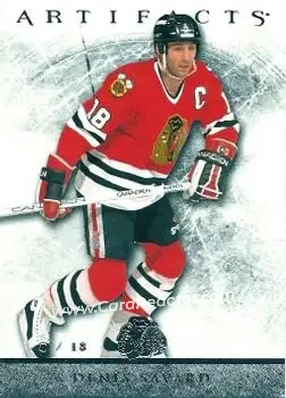 2012-13 Upper Deck Artifacts #17 - Denis Savard - Chicago Blackhawks - Front