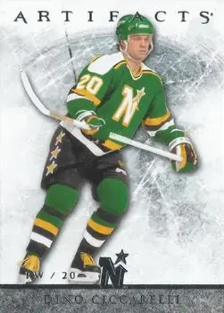 2012-13 Upper Deck Artifacts #20 - Dino Ciccarelli - Minnesota North Stars