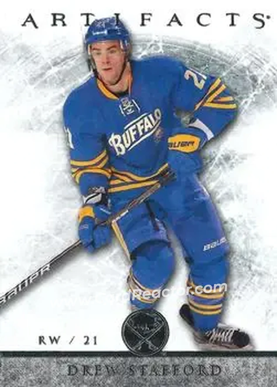 2012-13 Upper Deck Artifacts #23 - Drew Stafford - Buffalo Sabres - Front