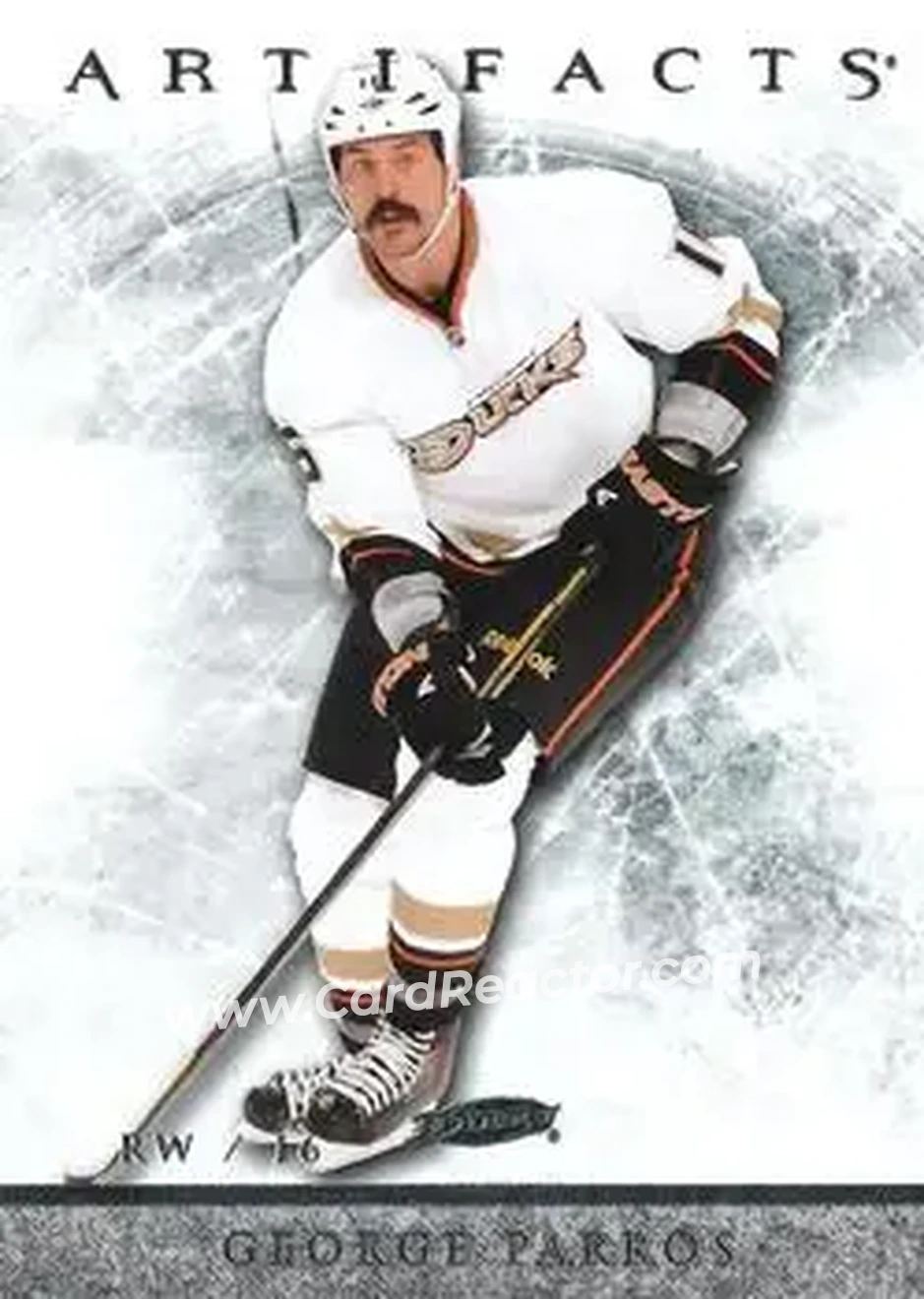2012-13 Upper Deck Artifacts #29 - George Parros - Florida Panthers - Front
