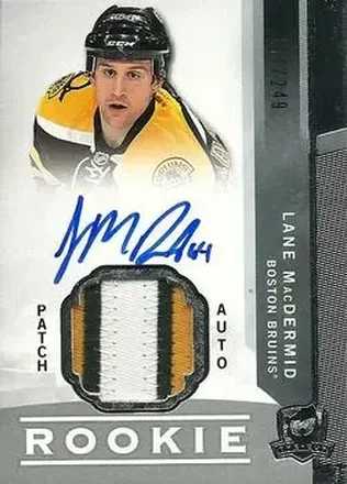 2012-13 Upper Deck The Cup #92 - Lane MacDermid - Boston Bruins