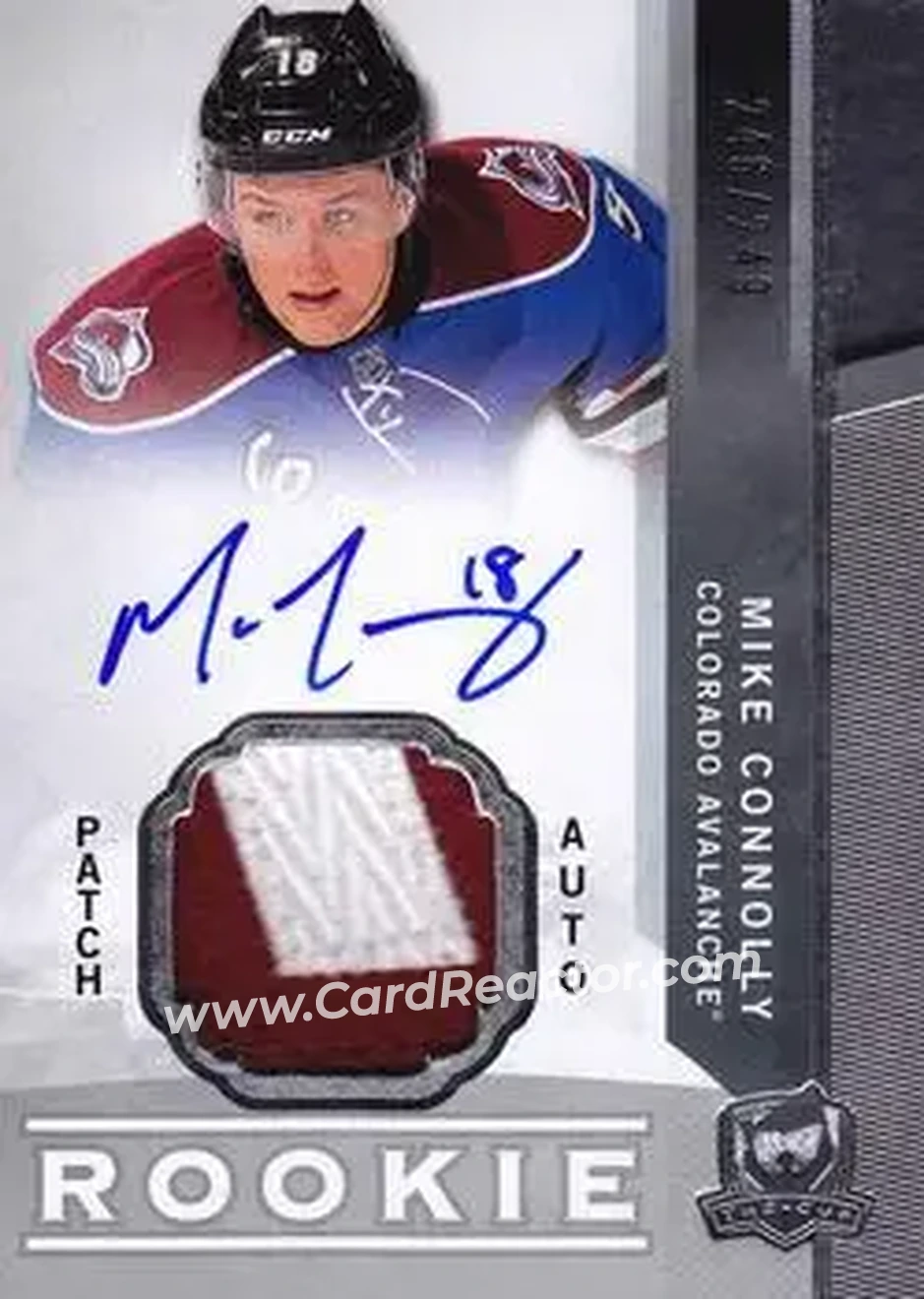 2012-13 Upper Deck The Cup #99 - Mike Connolly - Colorado Avalanche - Front