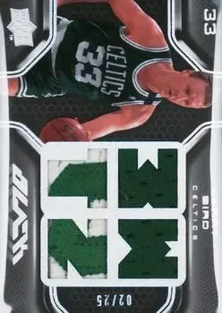 2008-09 UD Black #38 - Larry Bird - Boston Celtics
