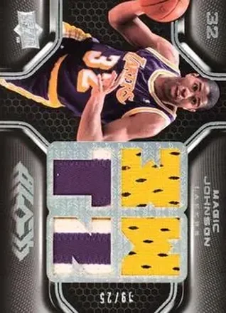 2008-09 UD Black #39 - Magic Johnson - Los Angeles Lakers
