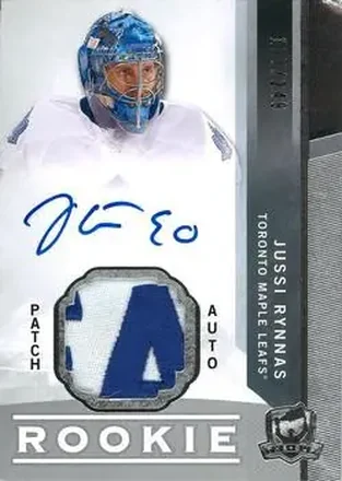 2012-13 Upper Deck The Cup #129 - Jussi Rynnas - Toronto Maple Leafs