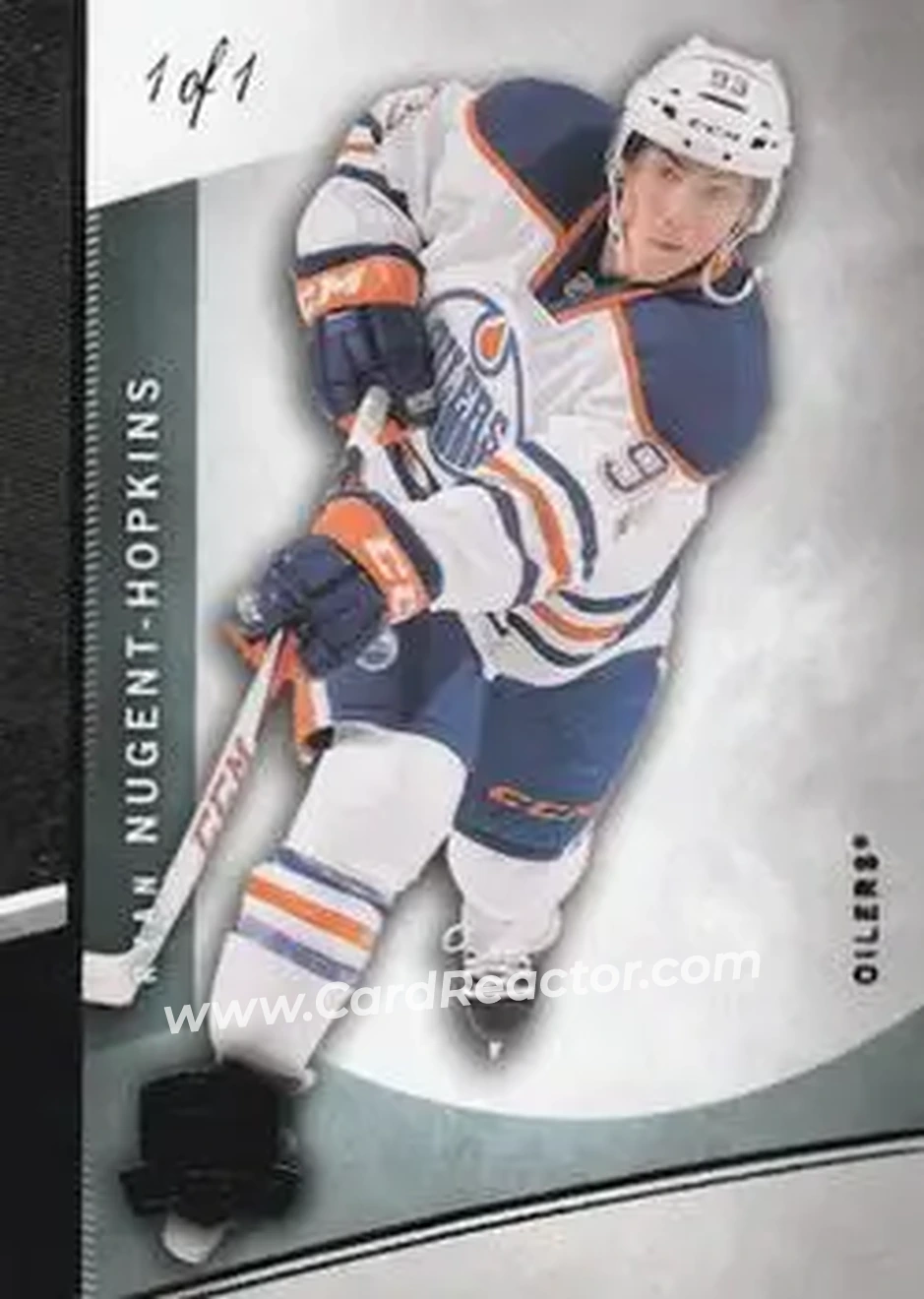 2012-13 Upper Deck The Cup - Black #38 - Ryan Nugent-Hopkins - Edmonton Oilers - Front