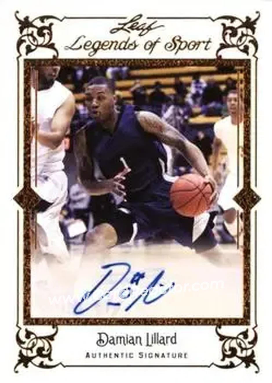 2012 Leaf Legends of Sport #BA-DL1 - Damian Lillard - Front
