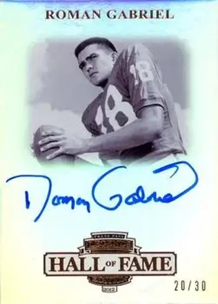 2012 Press Pass Legends Hall of Fame #LG-RG Roman Gabriel