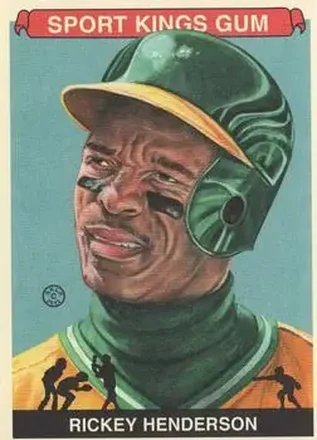 2012 Sportkings Series E #213 - Rickey Henderson - Oakland Athletics
