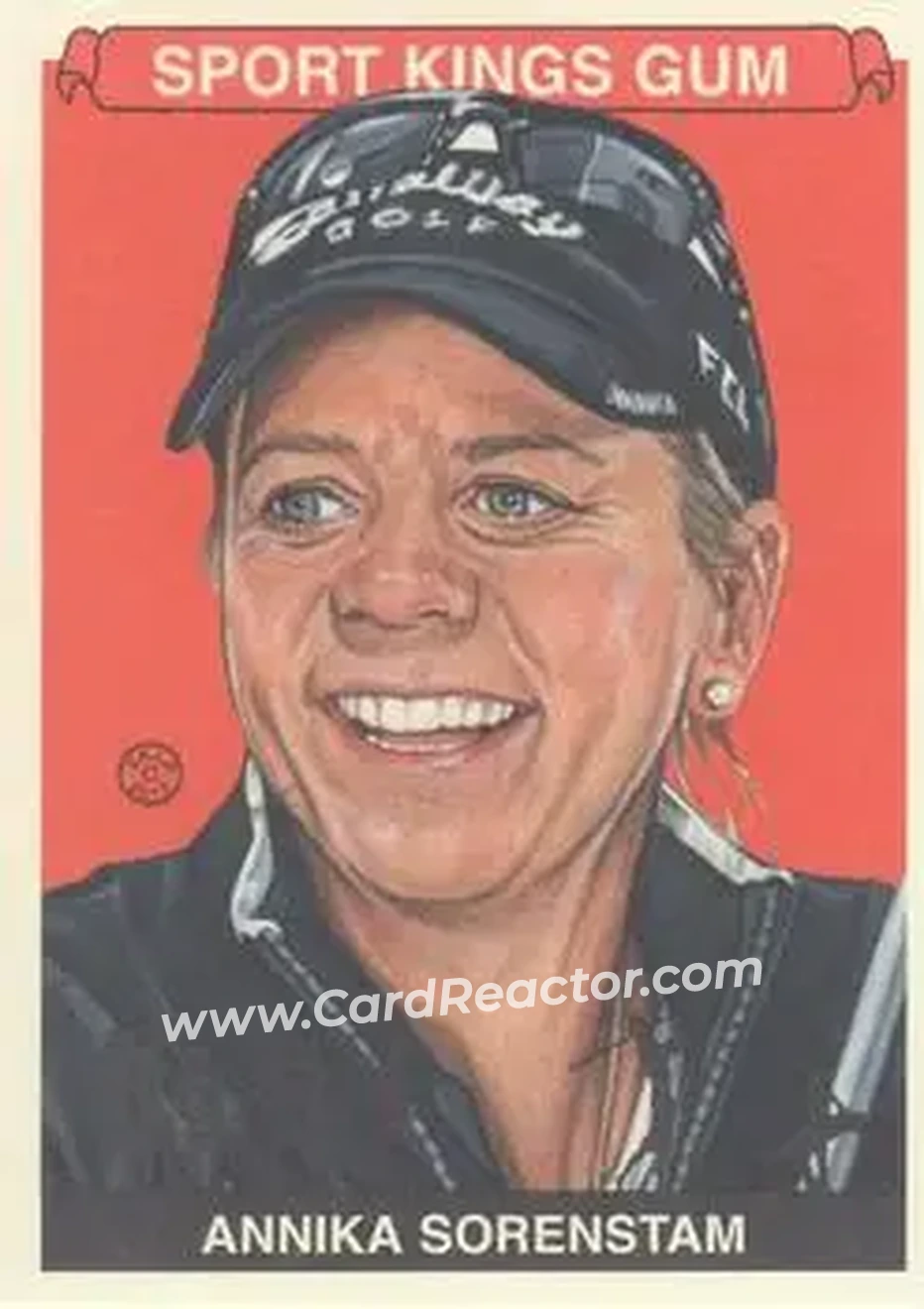 2012 Sportkings Series E #235 - Annika Sorenstam - Front