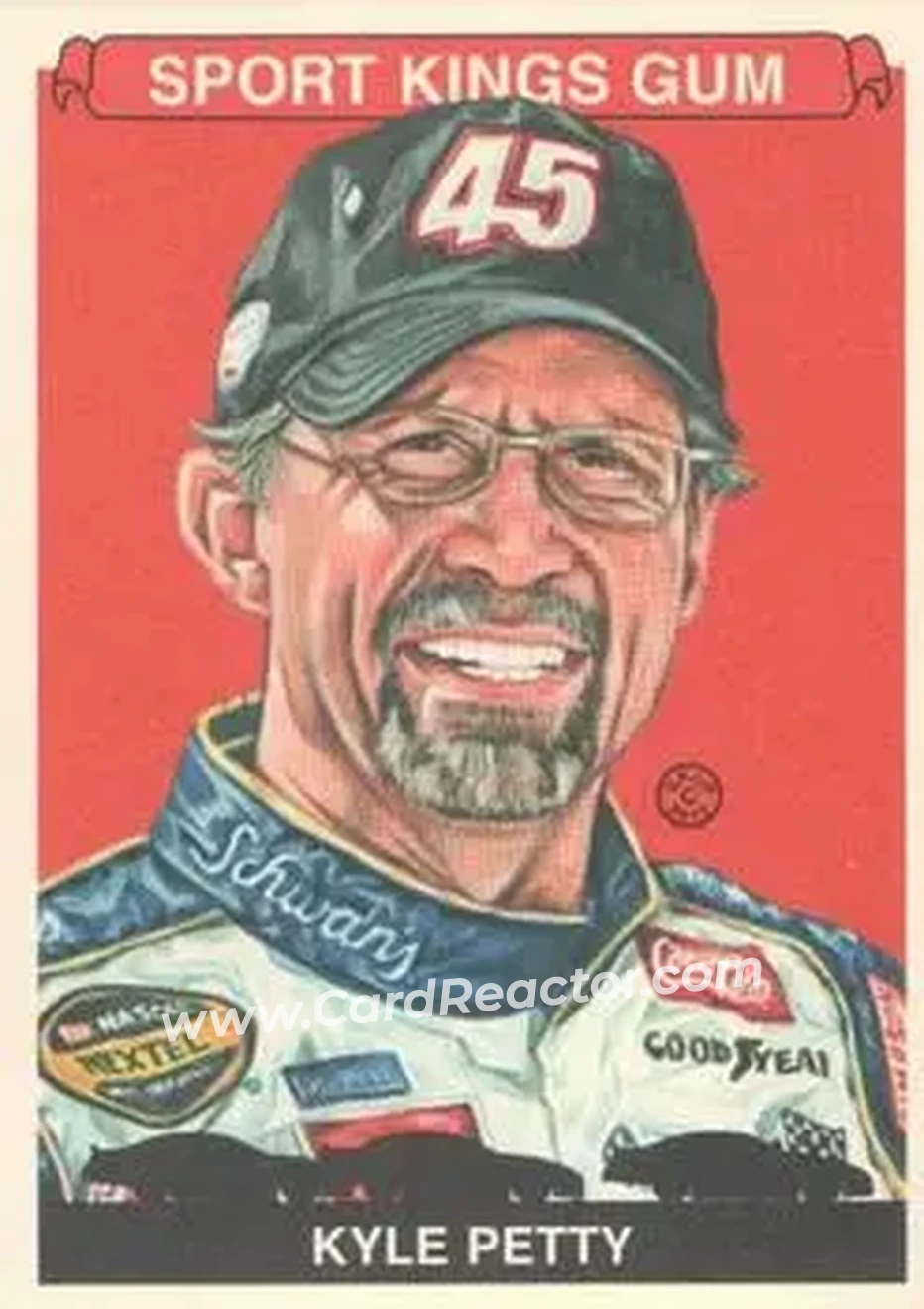 2012 Sportkings Series E #245 - Kyle Petty - Petty Enterprises - Front