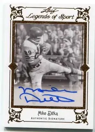 2012 Leaf Legends of Sport #BA-MD1 - Mike Ditka