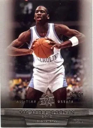 2012 Upper Deck All-Time Greats #5 - Michael Jordan