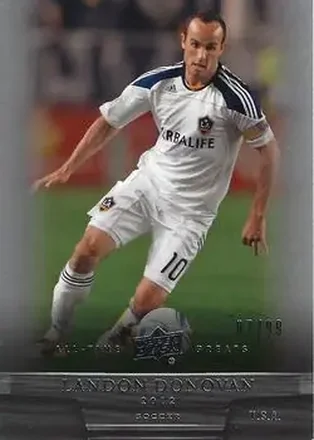 2012 Upper Deck All-Time Greats #33 - Landon Donovan - Los Angeles Galaxy