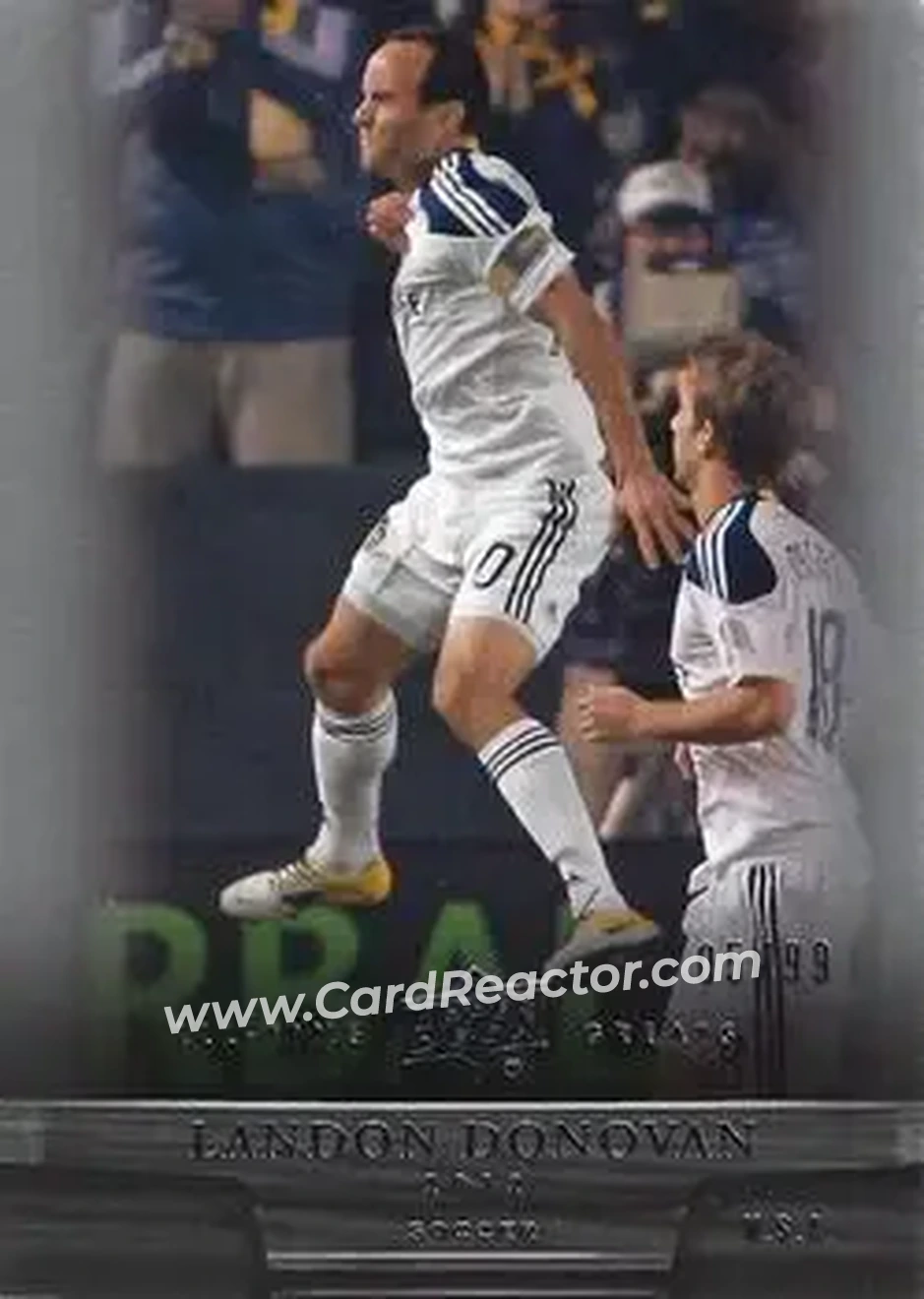 2012 Upper Deck All-Time Greats #34 - Landon Donovan - Los Angeles Galaxy - Front